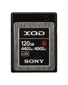 Sony 120GB XQD Memory Card G Series, 440MB/s Read & 400MB/s Write Speed, 4K Video