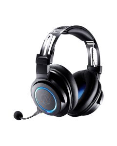 Audio-Technica Wireless Gaming Headset, Detachable Boom Microphone, 45mm Drivers, ATH-G1WL