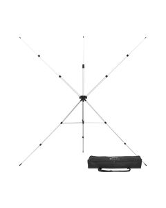 Westcott 8 ft. & 5 ft. Wide X-Drop Pro Backdrop Stand, Portable, Adjustable Depth, 870X