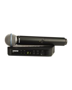 Shure BLX24/B58 Wireless Handheld Microphone System with Beta 58A Capsule