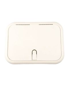 TH Marine DESIGNER SERIES™ Access Hatch, Non-Locking Models, 7-Inch x 14-Inch, Polar White