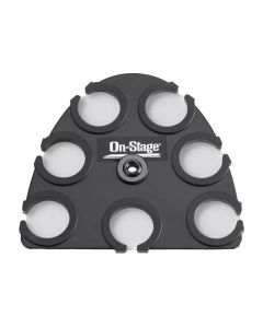 On-Stage Multi Microphone Holder Mounts Up to 7 Mics on a Boom Arm for Studio or Live Use, MSA2700