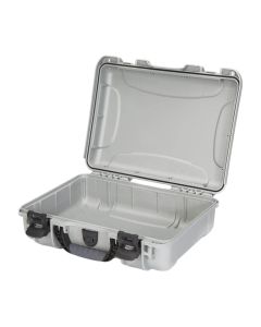 Nanuk 910 Empty Waterproof Hard Case, Rugged Shell, PowerClaw Latch, Silver, 910S-000SV-0A0