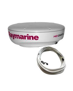 Raymarine RD418HD Hi-Def Digital Radar Dome with 10M Cable for Precise Radar Performance, T70168