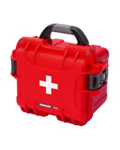 Nanuk 908 First-Aid Hard Case with Soft-Grip Handle, 8.8L Capacity, Lightweight NK-7 Polypropylene Resin