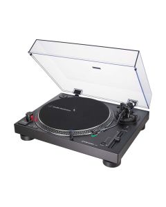 Audio-Technica Direct-Drive Turntable, Plays 33 1/3, 45, 78 rpm Vinyl Records, AT-LP120XUSB, Black