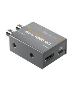 Blackmagic Design Micro Converter SDI to HDMI 12G with Power Supply, 4K60, and 12G-SDI Loop Out