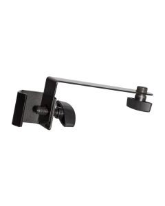 On-Stage Mic Extension Attachment Bar with 6 Inch Length & Adjustable Clamp, Black, MY550