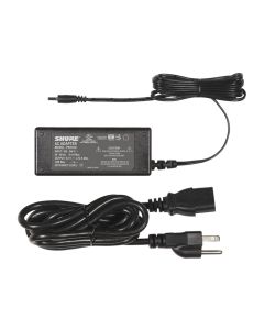 Shure 15 VDC AC Adapter for Select Chargers, Adheres to Energy-Efficient Power Standards, PS51US