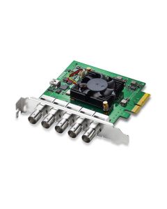 Blackmagic Design DeckLink Duo 2, SD/HD/3G-SDI I/O, 1080p 4:4:4, 10/12-Bit, Up/Down/Cross Conversion