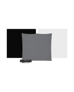 Westcott 8 ft. x 8 ft. X-Drop Pro 3-Pack Backdrop Kit, For Photos & Videos, Wrinkle-Resistant, Multi-Color