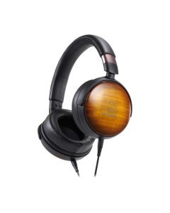 Audio-Technica Portable Over-Ear Wooden Headphones, Powerful 53 mm Drivers, ATH-WP900