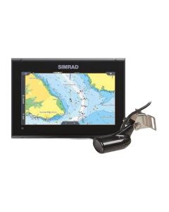Simrad GO9 XSE with HDI Transducer and C-MAP DISCOVER Chart, 9’’ Display, CHIRP/DownScan, Wi-Fi