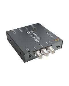 Blackmagic Design SDI to Audio Mini Converter, Auto SD/HD Switching, 3G-SDI, 4 Analog/8 AES Audio