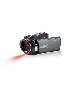 Minolta 4K Ultra HD IR Night Vision Camcorder, 16x Digital Zoom, 3.0 Inch LCD Monitor