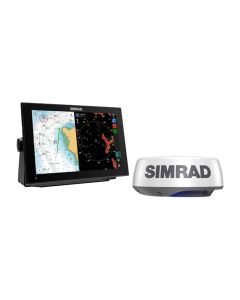 Simrad NSX 3012 With Active Imaging, HALO20+ Radar Fishfinders/Chartplotters, C-MAP DISCOVER X