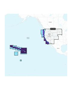 Navionics U.S. West - Inland and Coastal Marine Charts, Navionics Platinum+™, microSD™/SD™, NPUS008R