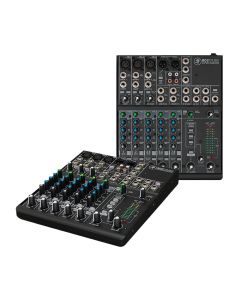 Mackie 802VLZ4 8-Channel Ultra-Compact Analog Mixer For Sound Reinforcement Applications, 3-Band EQ