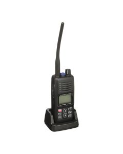 Standard Horizon HX400IS Intrinsically Safe Handheld VHF Radio with LMR Programmable Channels, Black