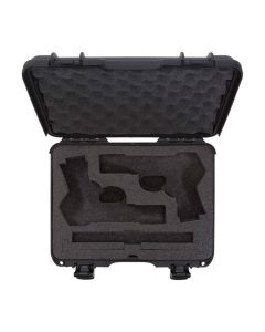 Nanuk 910 Hard Case with Custom Foam for Classic Firearm, Protective Shell, Black, 910S-080BK-0K0-18008