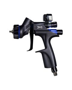 Devilbiss 704504 DV1 Basecoat Spray Gun with Integrated Digital Gauge, Multiple Fluid Tips