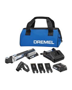 Dremel 20V Multi-Max Lithium-Ion Cordless Oscillating Multi-Tool Kit (Renewed) w/2 Ah Li-Ion Battery