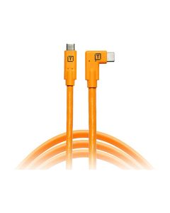 Tether Tools TetherPro USB-C to USB-C 5G, 15-Ft. (4.6m), Right Angle Cable