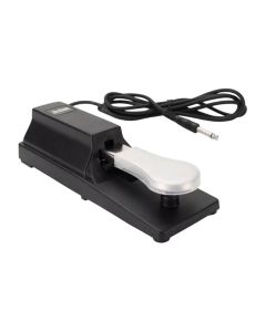 On-Stage Universal Sustain Keyboard Pedal, Compact Design with Polarity Switch, Black, KSP100