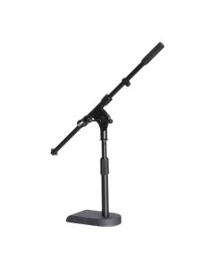 On-Stage Bass Drum and Boom Combo Microphone Stand with 16 Inch Boom Arm, Black, MS7920B