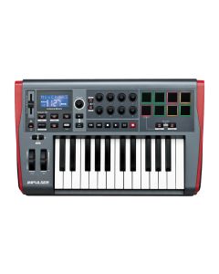 Novation Impulse 25 MIDI Controller, 25 Semi-Weighted Keys, Pads, Arp, Automap, DAW Control