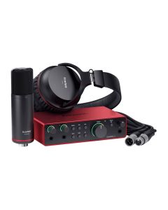 Focusrite Scarlett 2i2 USB-C Audio Interface (4th Generation) for Singers, Musicians & Podcasters