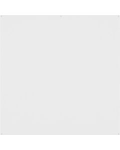Westcott 8 ft. x 8 ft. X-Drop Pro Wrinkle-Resistant Backdrop for Small Group Portraits, High-Key White