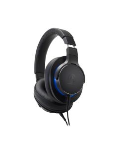 Audio-Technica Over-Ear High-Resolution Headphones, 45 mm True Motion Drivers, ATH-MSR7b, Black