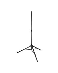 On-Stage Speaker Stand with Adjustable Leveling Leg For Mounting Loudspeakers, Tripod Base, SS7762B