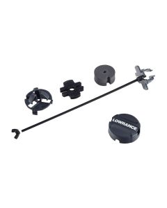 Lowrance Kayak Scupper Mount, Submersible Transducer for Clear Sonar Imaging, 000-10606-001