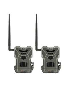 Spypoint Flex M Cellular Trail Camera (2-Pack), 28MP Photos & 720p Videos with Sound, 90' Flash
