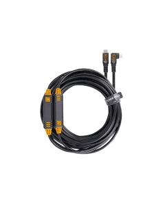 Tether Tools TetherPro Optima 10G USB-C, Straight to Right Angle Cable