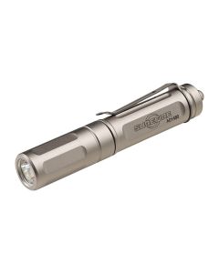 SureFire TITAN Plus Ultra-Compact Multi-Output LED Keychain Light, 300 Lumens MaxVision Beam, Silver
