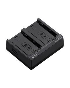 Sony Dual Battery Charger for Sony Z Battery, Rapid Charging, LED Indicators, BC-ZD1