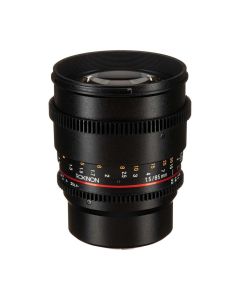 Rokinon 85mm T1.5 Cine DS Lens Only, Full Frame, Geared Focus