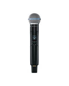 Shure SLXD2/B58 Digital Wireless Handheld Microphone Transmitter with Beta 58 Capsule