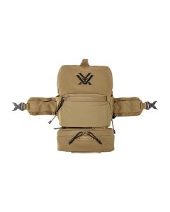 Vortex Optics GlassPak™ Pro Large Zipper Pouch with Hook & Loop Interior & Two Elastic Holders