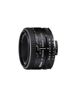 Nikon AF NIKKOR 50mm f/1.8D Lens, Lens Only, F Mount, Fast Prime, Manual Aperture Control, Autofocus