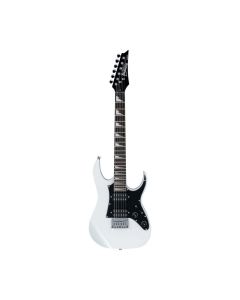 Ibanez MiKro 6-String Series Electric Guitar, Right-Handed, Bolt-On Maple Neck, Poplar Body, White