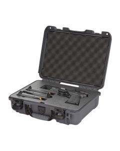 Nanuk 910 Case with Custom Foam for Optic Ready Pistol, Impact Resistant, Graphite, 910S-080GP-0A0-21312