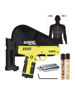 Sabre 0.68 Caliber Home Defense Pepper Projectile Launcher, Velocity Range Up To 350 FPS, SL-P1C
