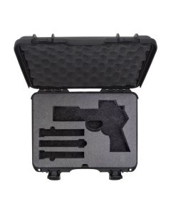 Nanuk 910 Case with Custom Foam for Optic Ready Pistol, Impact Resistant, Black, 910S-080BK-0A0-21312