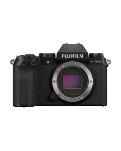 Fujifilm X-S20 26.1MP Mirrorless Camera, Body Only, 6.2K Video, 19 Film Simulations, Wi-Fi/Bluetooth