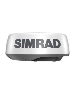 Simrad HALO20 Radar, 10W Pulse Compression, 24nm Range, Compact Dome with MARPA & Guard Zones