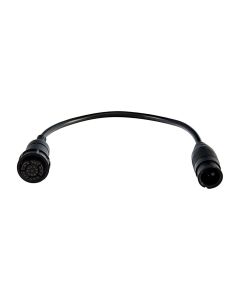 Raymarine Round Adapter Cable for Charging Adapter, Male-to-Male Connector, A80489